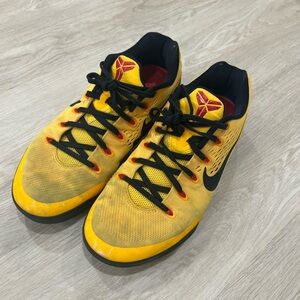 Nike Vibrant Yellow and Black Sneakers